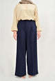 NAYL Wide Leg Pant - Navy Blue