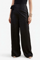 Scarf Trouser- Black
