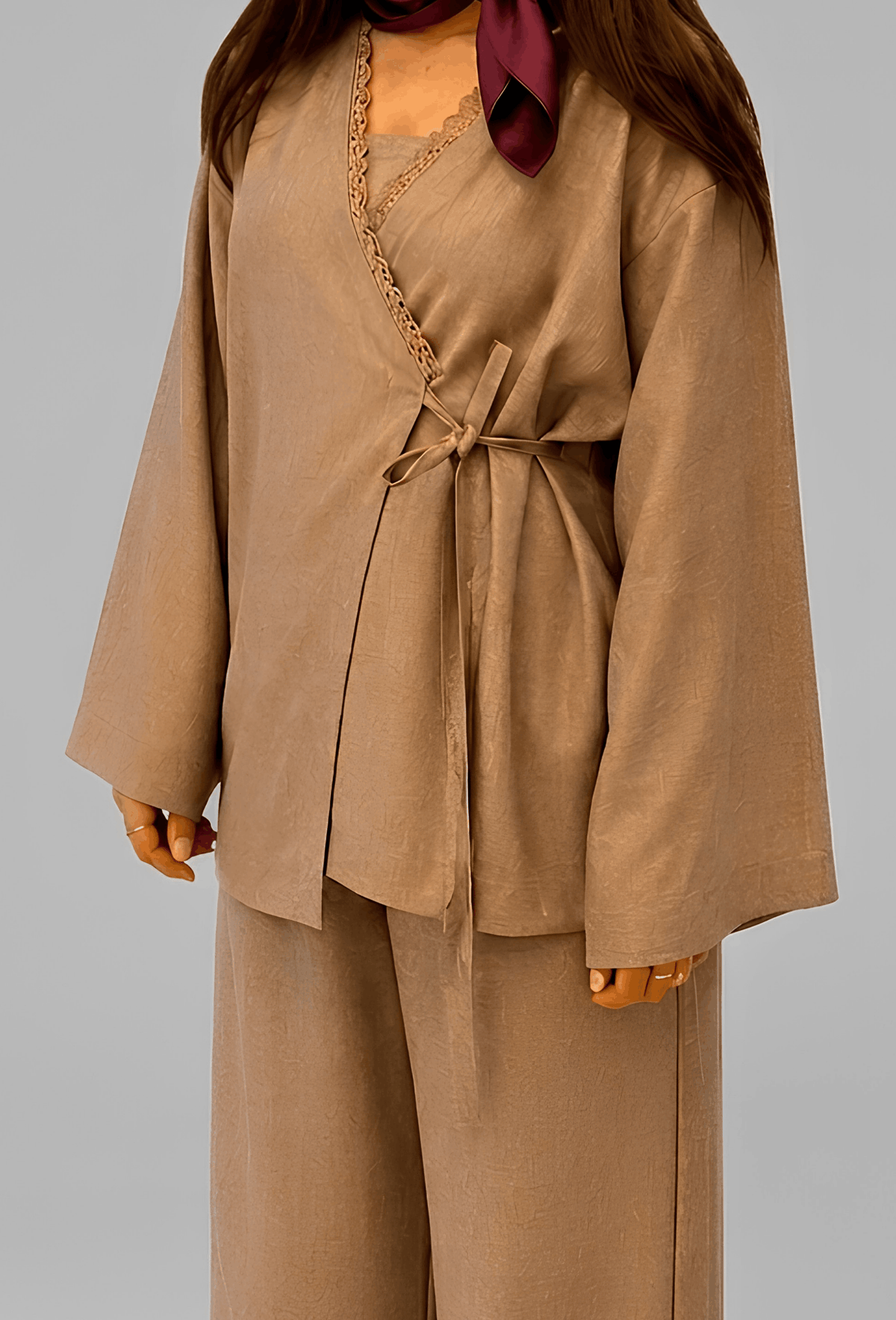 Co-ord Set Misk - Brown