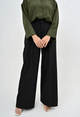 NOIR II WIDE LEG PANT - Black