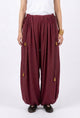 Balloon Shalwar - Imperial Maroon